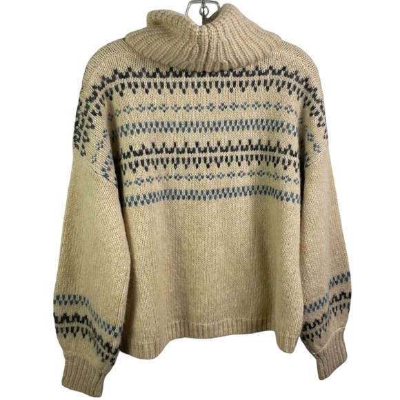 Madewell Somervell Fair Isle Turtleneck Sweater - Picture 3 of 6